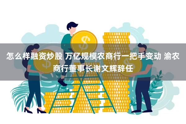 怎么样融资炒股 万亿规模农商行一把手变动 渝农商行董事长谢文辉辞任