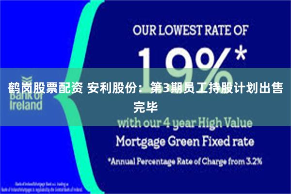 鹤岗股票配资 安利股份：第3期员工持股计划出售完毕